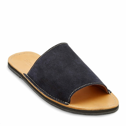 Leather Slide Sandal