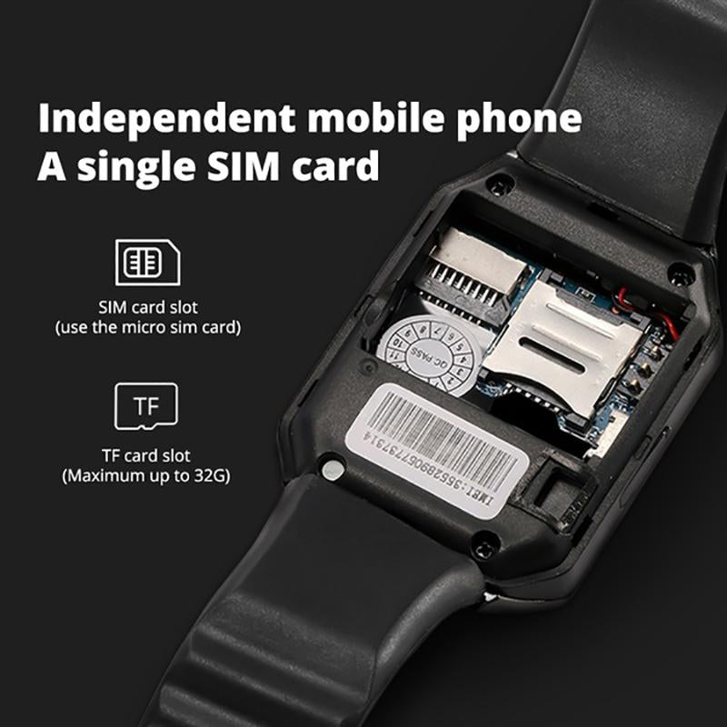 Bluetooth android smart watch with Camera