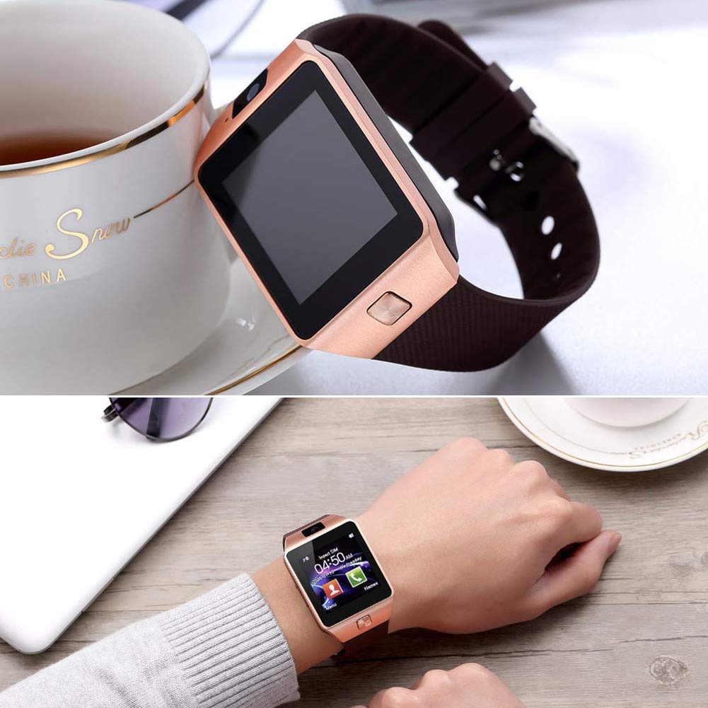 Bluetooth android smart watch with Camera