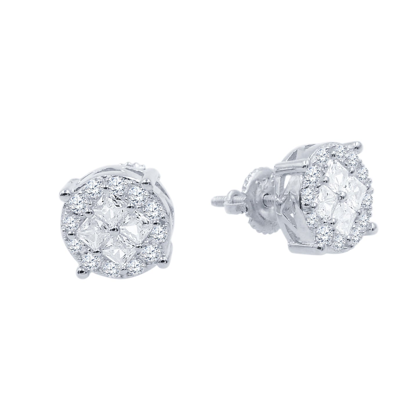 Glisten Screw Back Earrings