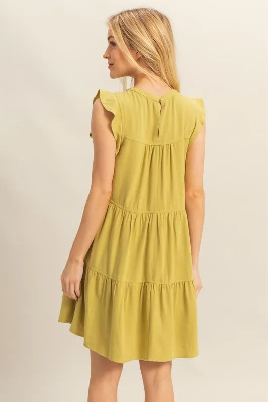 Round neck Dress