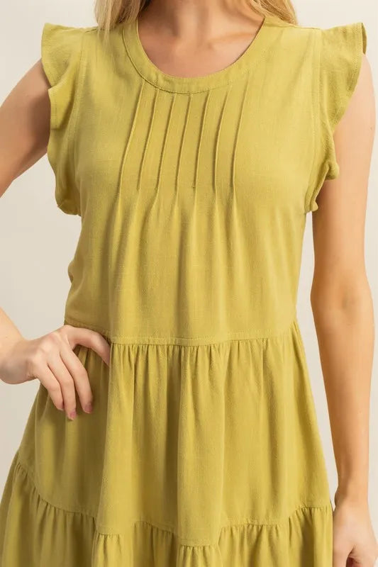 Round neck Dress