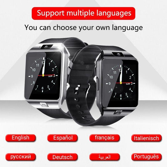 Bluetooth android smart watch with Camera