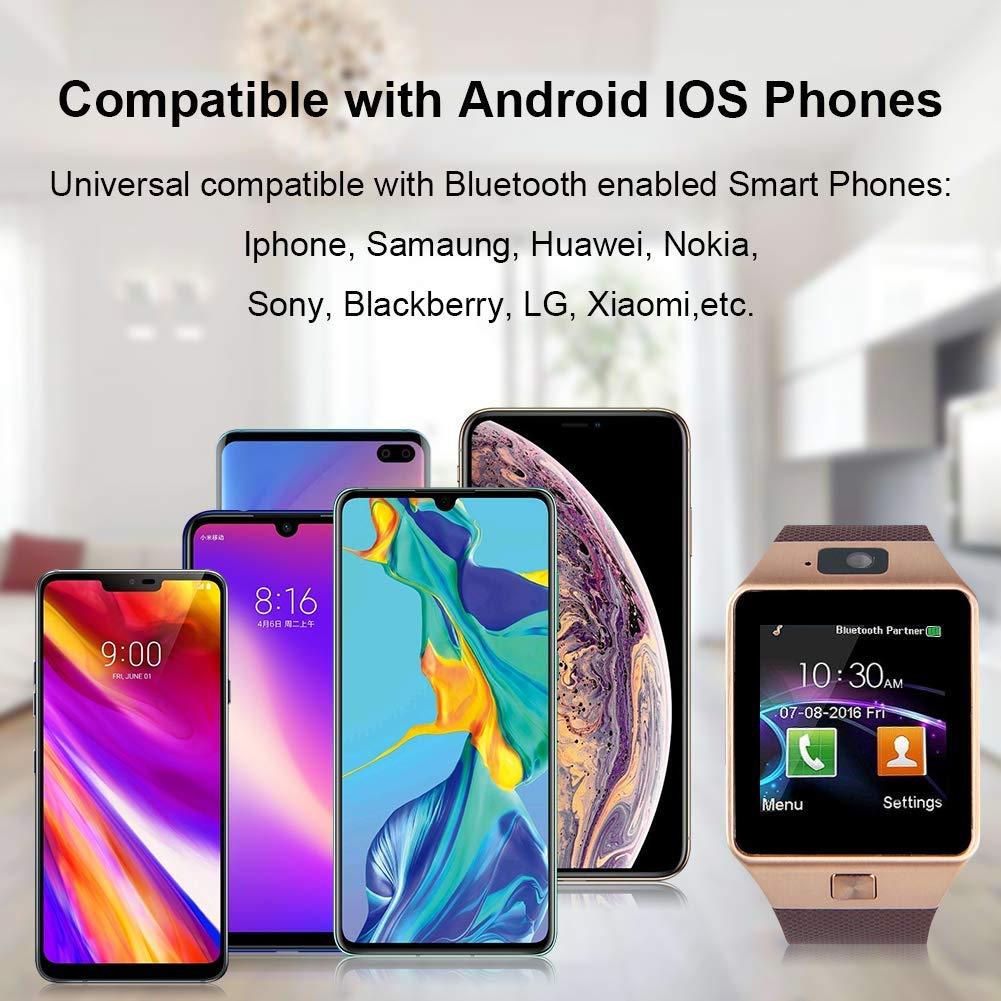 Bluetooth android smart watch with Camera